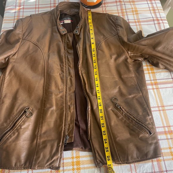 Motorcycle Jacket Vintage Leather - Picture 2 of 7